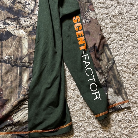 EUC Mossy Oak Break Up Infinity Quarter Zip Camoflauge Pullover Jacket Size XL - Picture 4 of 8